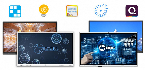 Образовательные сервисы для панелей Exell