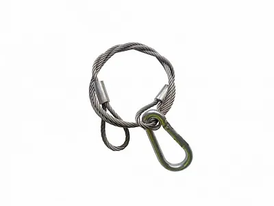 Стальной страховочный тросик Exell Lighting EXLROPE85 Стальной страховочный тросик Exell Lighting EXLROPE85